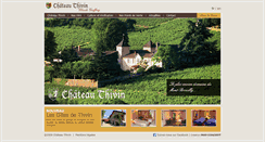 Desktop Screenshot of chateau-thivin.com